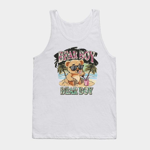 Bear Boy Tank Top by Abeer Ahmad